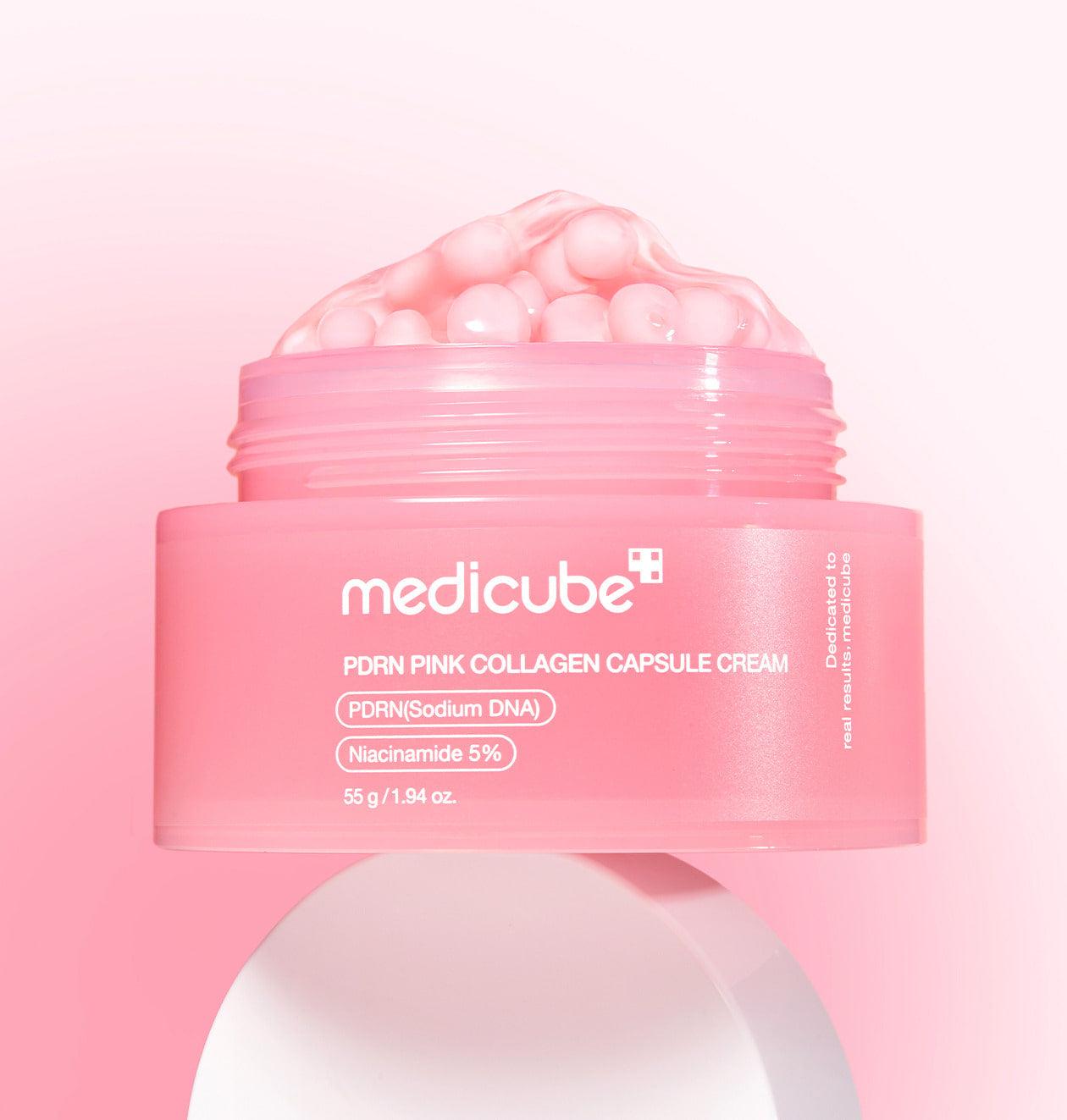 MEDICUBE PDRN Pink Collagen Capsule Cream – 55ml - My Store