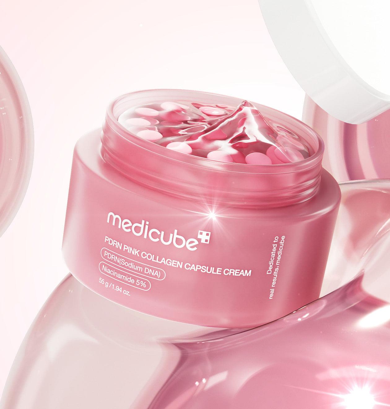 MEDICUBE PDRN Pink Collagen Capsule Cream – 55ml - My Store