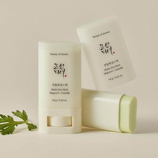 [Beauty of Joseon] Matte Sun Stick: Mugwort + Camelia 18g (SPF50+ PA++++) – DOUBLE SET - My Store